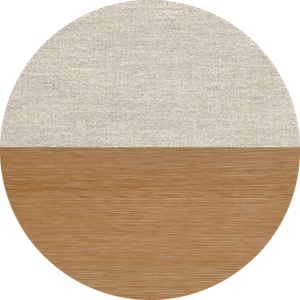 Natural Oak w. Romo Ruskin Quill