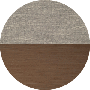 Fumed Oak w. Romo Ruskin Nori