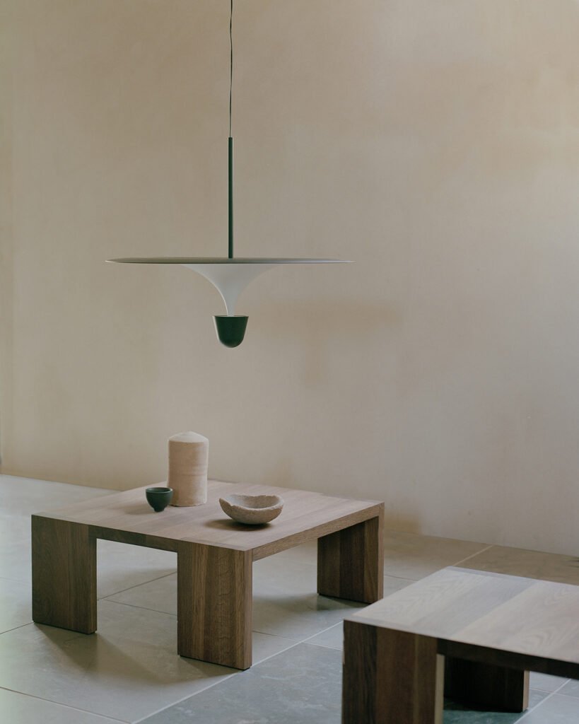 Tenon tables by Omayra Maymó for New Works 01